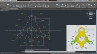 [AutoCAD 2D] Drawing & annotation - Exercise 1