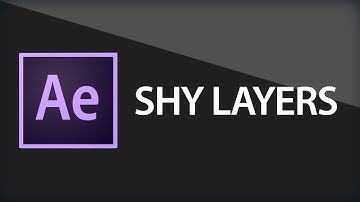 After Effects Tip | Shy Layers