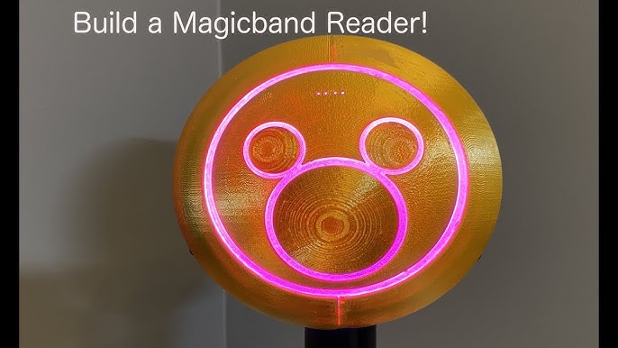 Using a 3D Printed Disney World MagicBand Reader to Lock My Front