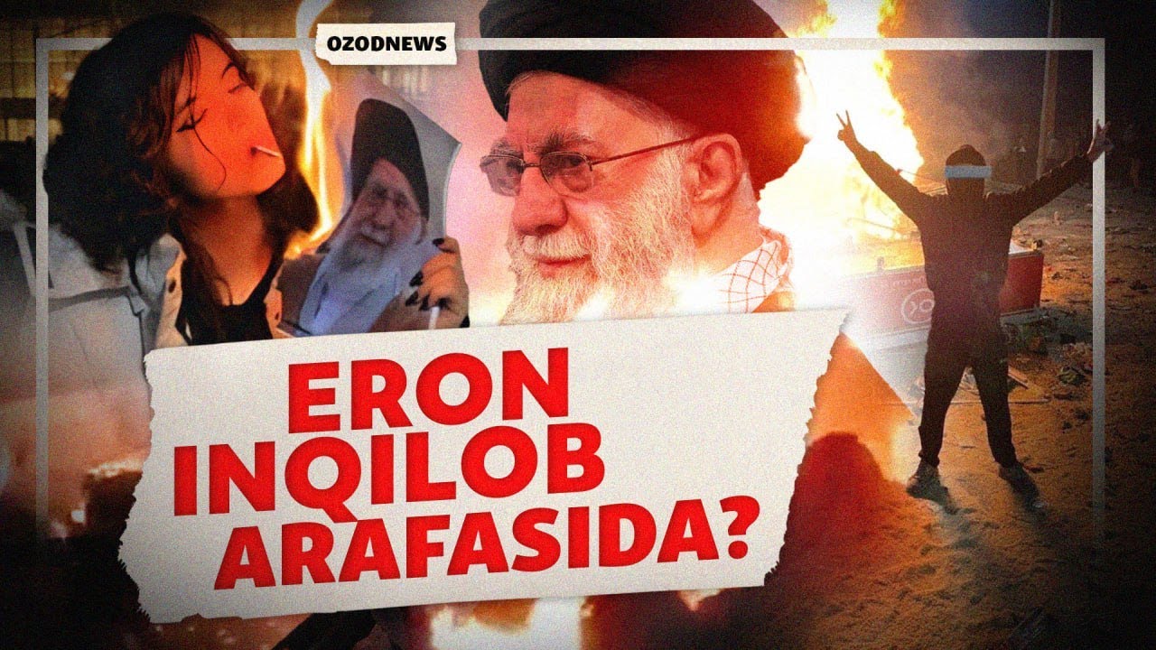 OZODNEWS: Eronda norozilik namoyishlari kuchaymoqda | Ukrainaga bosqin: 1416-kun