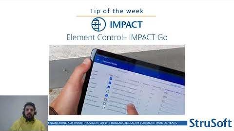 IMPACT Tip of the Week #38 - Element Control - IMPACT Go - Precast Concrete Software