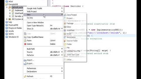Ejemplo sencillo de RMI