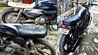 Hero Splendor Seat Modified | Scrambler/Cafe racer seat making