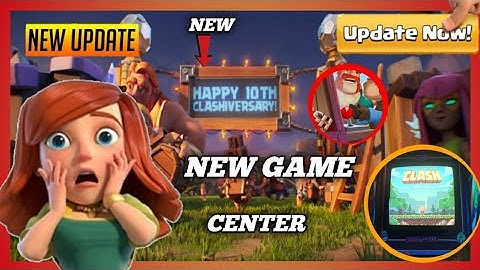 New update- Clash Machine & New game Mode Explained coc 10th anniversary update |clash of clans|coc|