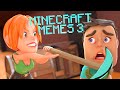 Minecraft memes 3 steve vs alex the game has begun