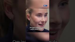 Lucy har store karriereplaner og kjenner presset. Se #VGS i #nrktv