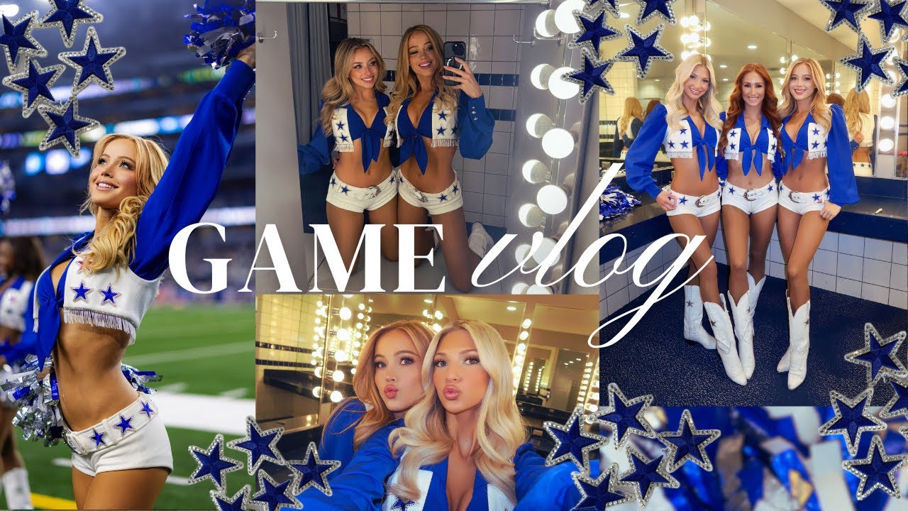 Видеоблог дня игры | Чирлидер «Даллас Ковбойз» | «Тексанс» против «Ковбоев» 2024