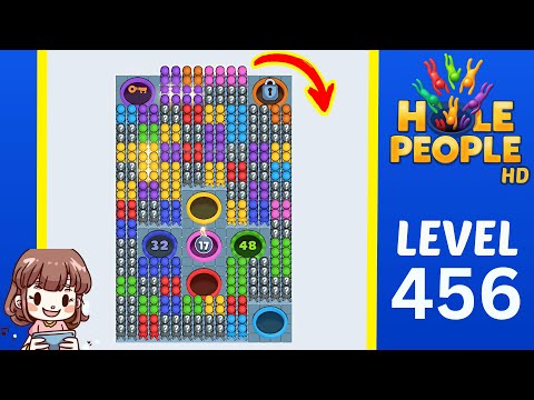 Hole People Level 456 Solution Walkthrough
