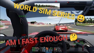 Assetto Corsa and World Sim Series! Mazda Rookies @ Nurburgring Gp. I need more pace!!