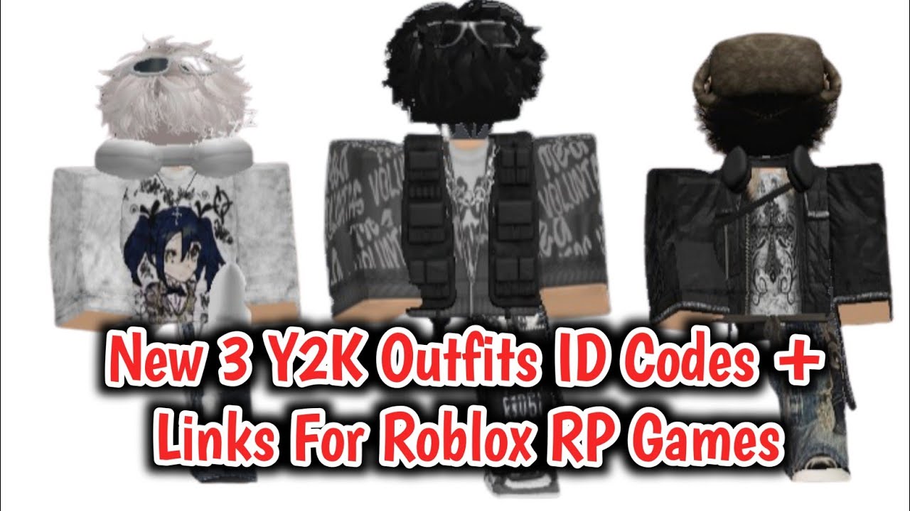 New 3 Y2K Outfits ID Codes + Links For Brookhaven RP, Berry Avenue