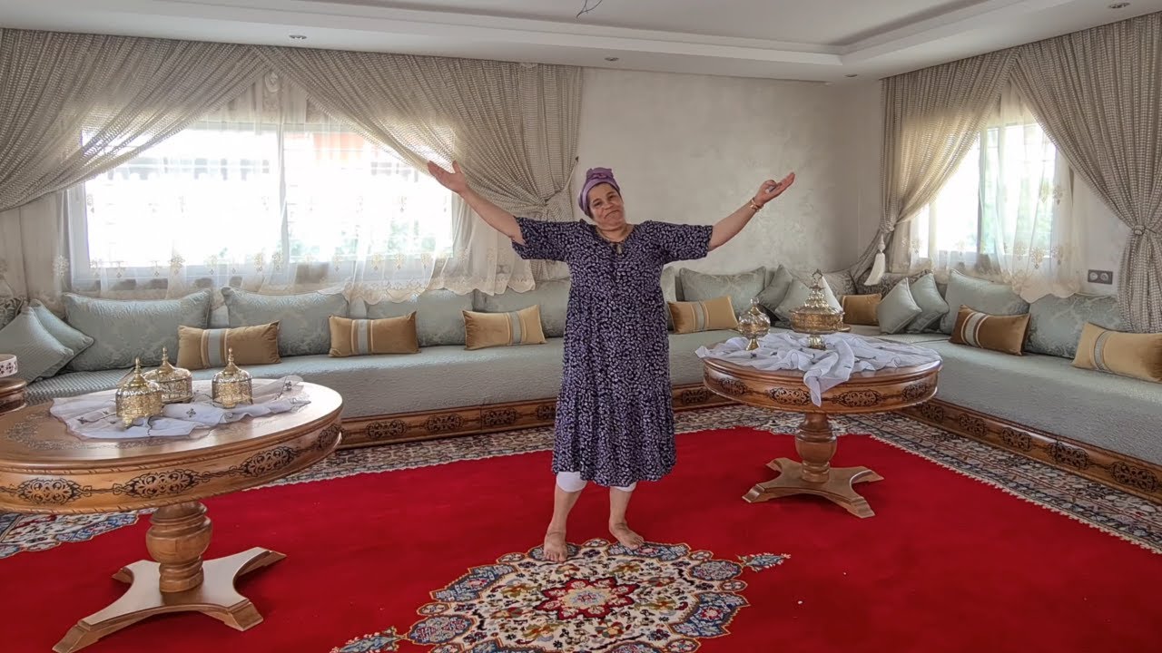 4K 😊🧎‍♀️🤩 اخيرا جبت الزربية الرباطية ديالي