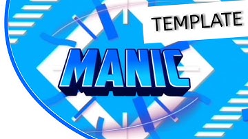 [INTRO] Professional 2D INTRO TEMPLATE by Manic754 | 3d Text & Shape/Line Animations | No AM/Panzoid