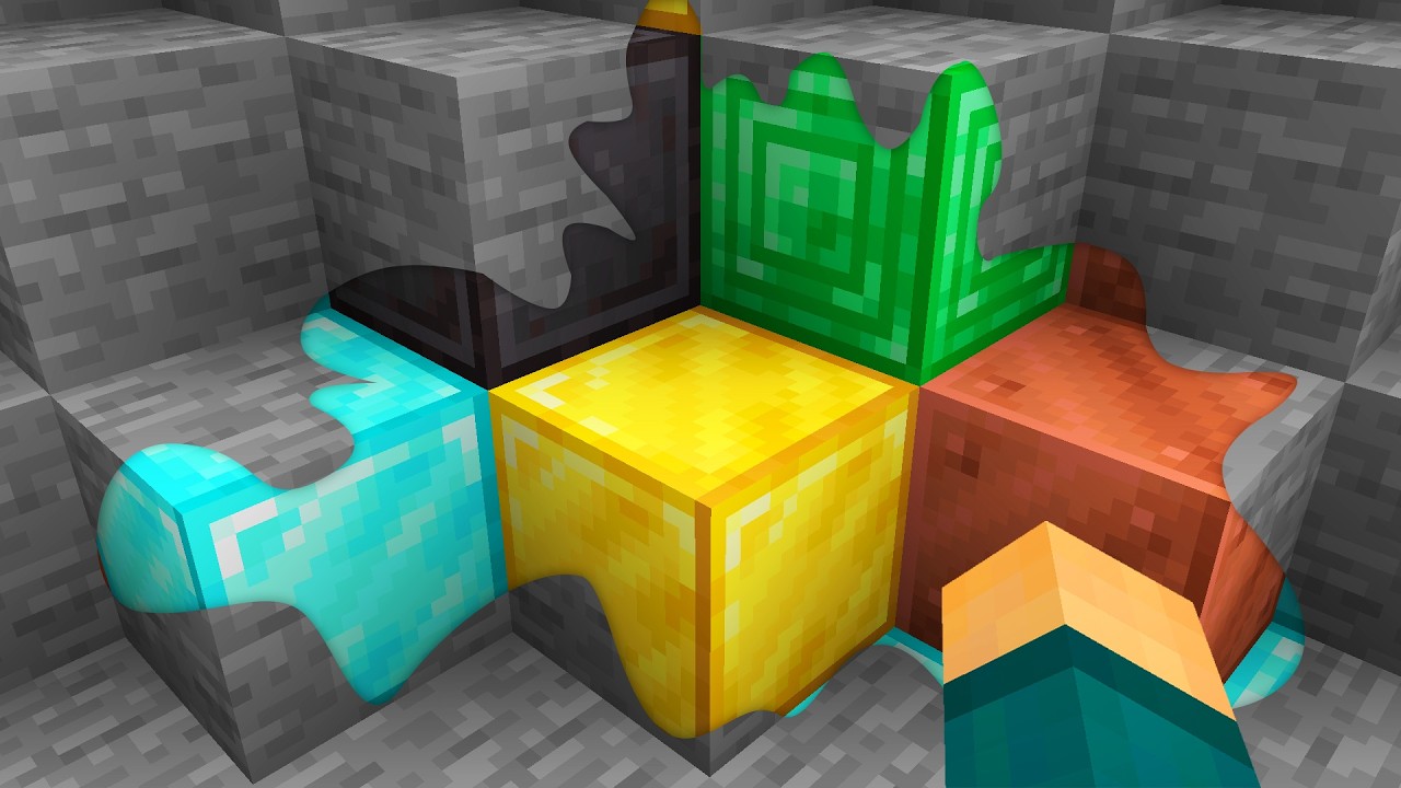 Testei um MUNDO ALEATORIO no Minecraft