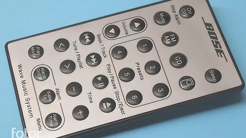 Bose Wave Music System Remote Battery Replacement - AWRCC1 AWRCC2