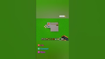 Minecraft cobblestone platform maker tutorial.#minecraft #minecraftshorts #minecrafttutorial #shorts