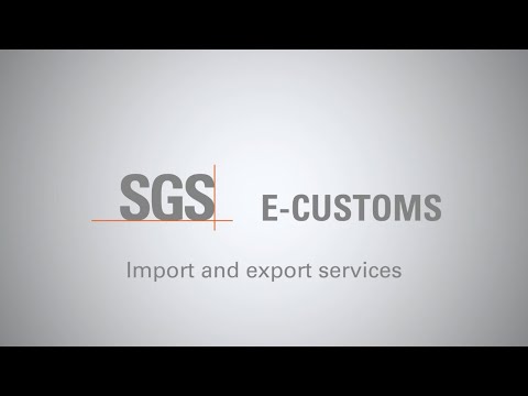 SGS e-Customs: Import and Export Services (Extended Version)