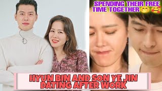 Hyun Bin and Son Ye Jin dating after work
