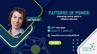 GraphGeeks Talk Ep2: Patterns of Power