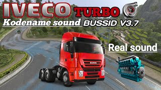 KODENAME SOUND BUSSID V3.7 | SOUND ENGINE IVECO TURBO_REAL SOUND TRUCK