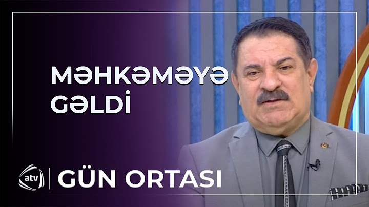 Ağadadaş Ağayevin məhkəməsi keçirilir / Gün Ortası