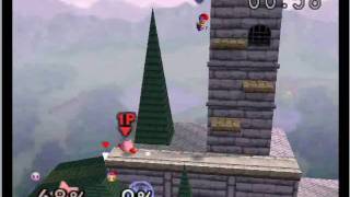 Super Smash Bros Kirby Vs Ness