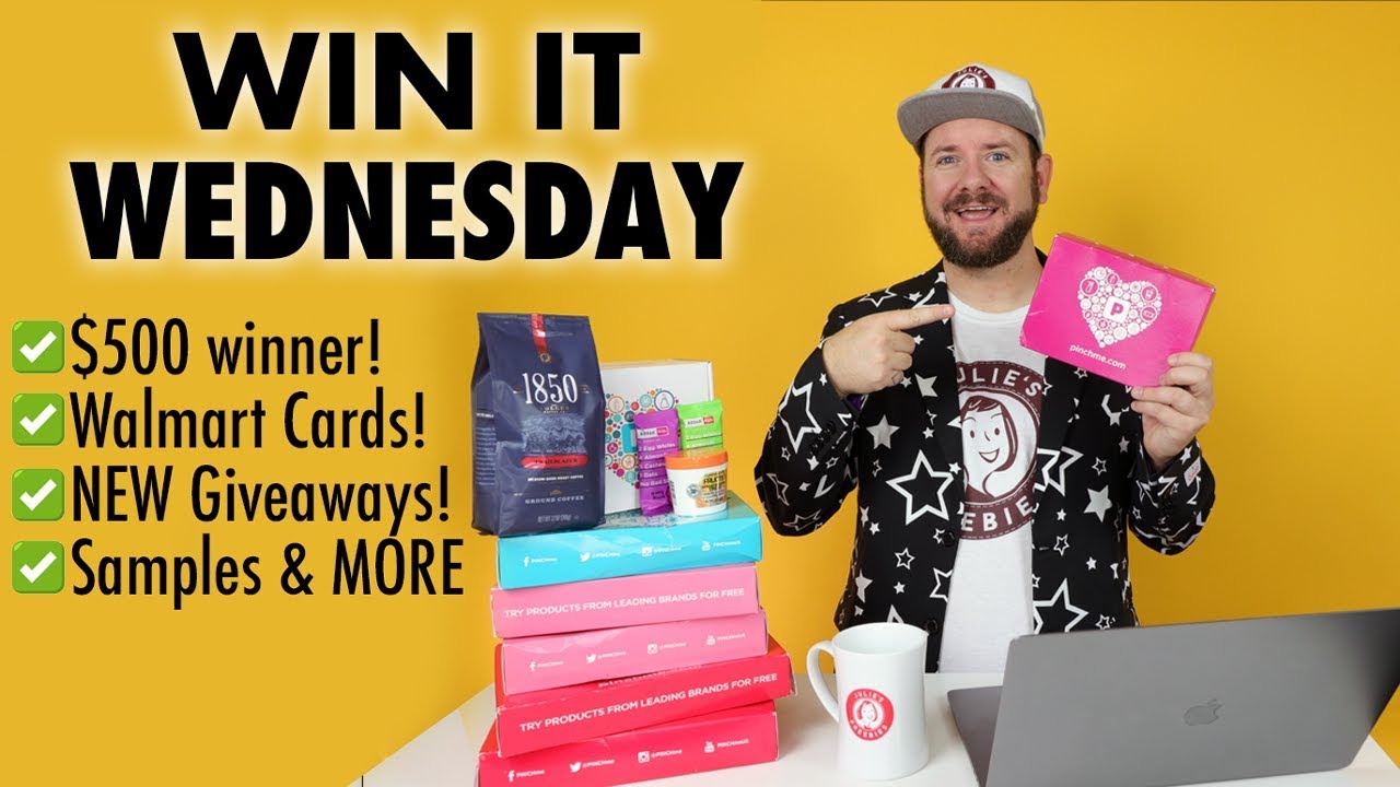 WINNERS!! + HOT Giveaways, Sweeps & Instant Win Games to enter!! #WinItWednesday