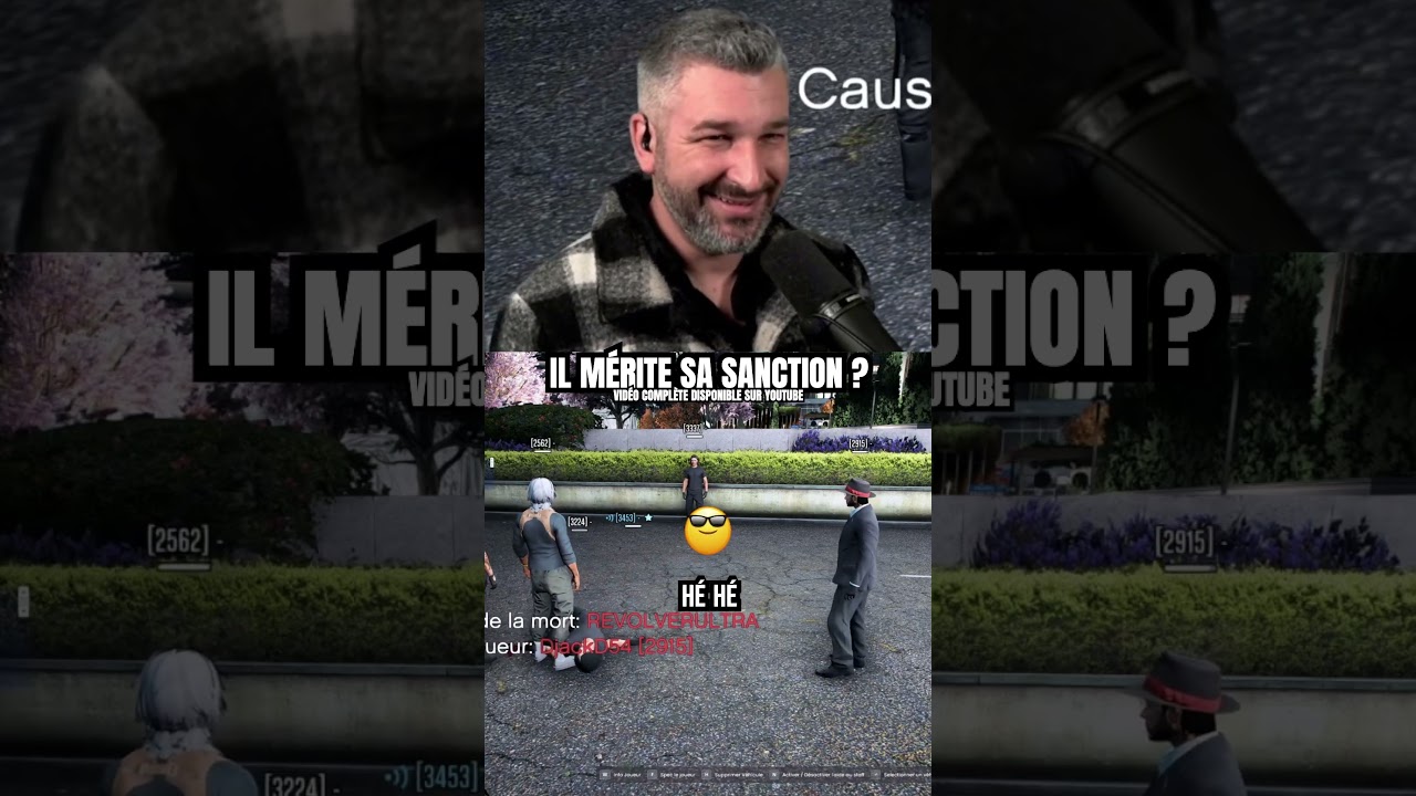 Il mérite sa sanction ? #gtarp #fivem #rp #gta