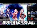 Lets talk about the aespa collab epic seven