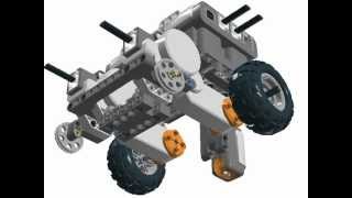 Lego NXT starter bot building time lapse