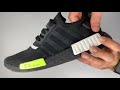 Adidas nmd r1 core blacksignal green  unboxing  on feet  fashion shoes  2020  4k