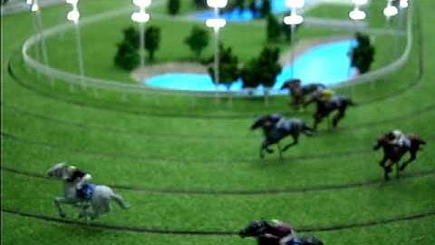 Radian Joint (RJ) Models - Architectural Model - Horse Racing Dynamic Effect 01
