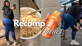 Recomp Diaries Ep4. | I Gained Weight?! + Quad & Glute Workout