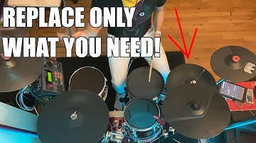 Advanced Drum Sampling Techniques for Electronic Drums SmartWAV 2 + MIDI DIY Selective Replacement