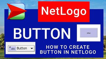 How to create NetLogo Buttons | NetLogo | Simulation and Modeling | AI | Artificial Intellegence