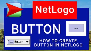 How to create NetLogo Buttons | NetLogo | Simulation and Modeling | AI | Artificial Intellegence Profile