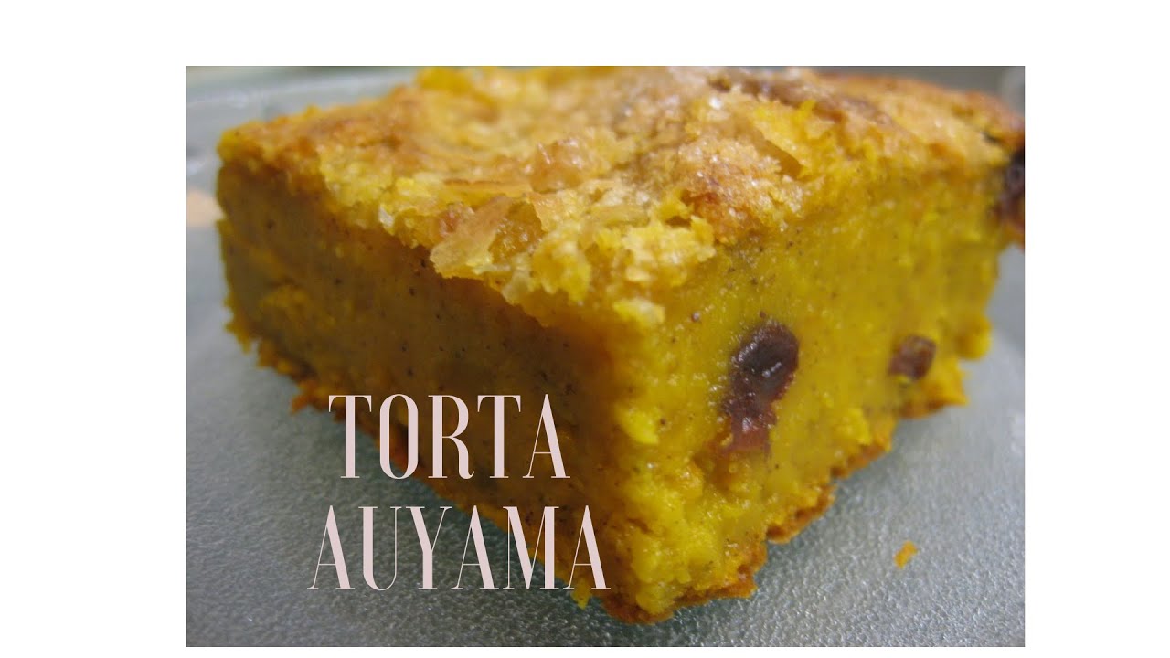 Torta de auyama YouTube