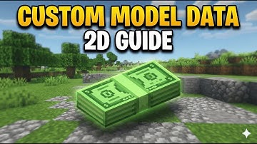 How to Add Custom Items and Models using CUSTOM MODEL DATA (2D) - Minecraft 1.21.4+