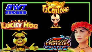 Fu Cai Tong – Stack Wild Luxury / Quick Hit Fortunes Blitz Volcano slot  / Lucky Hog /Stampede Power