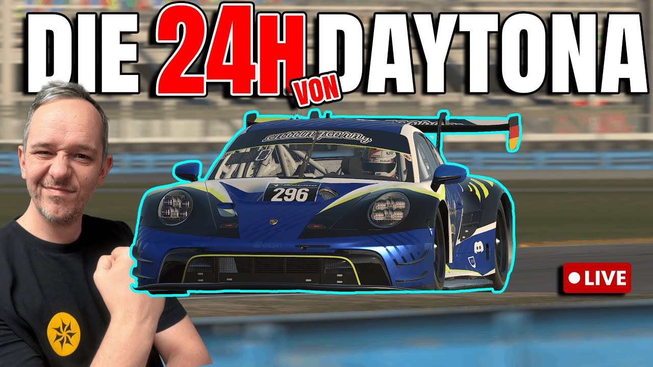 Das GRÖßTE SIMRACING Event des JAHRES! DAYTONA 24