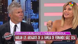 Fernando Burlando y Fabián Améndola en Intratables