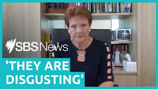 Details Pauline Hanson rebukes Mark Latham for homophobic tweet | SBS News Guide