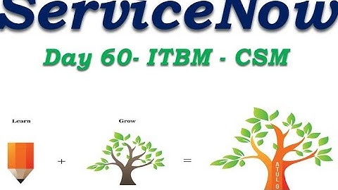 Batch2 :: Day 60 || ITBM - CSM Overview || ServiceNow Functional Training || Quebec #Shorts #Short