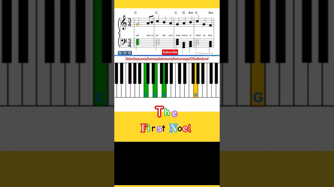 Learn to play Christmas piano music
