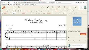 How to Share Scores to Groups on Noteflight