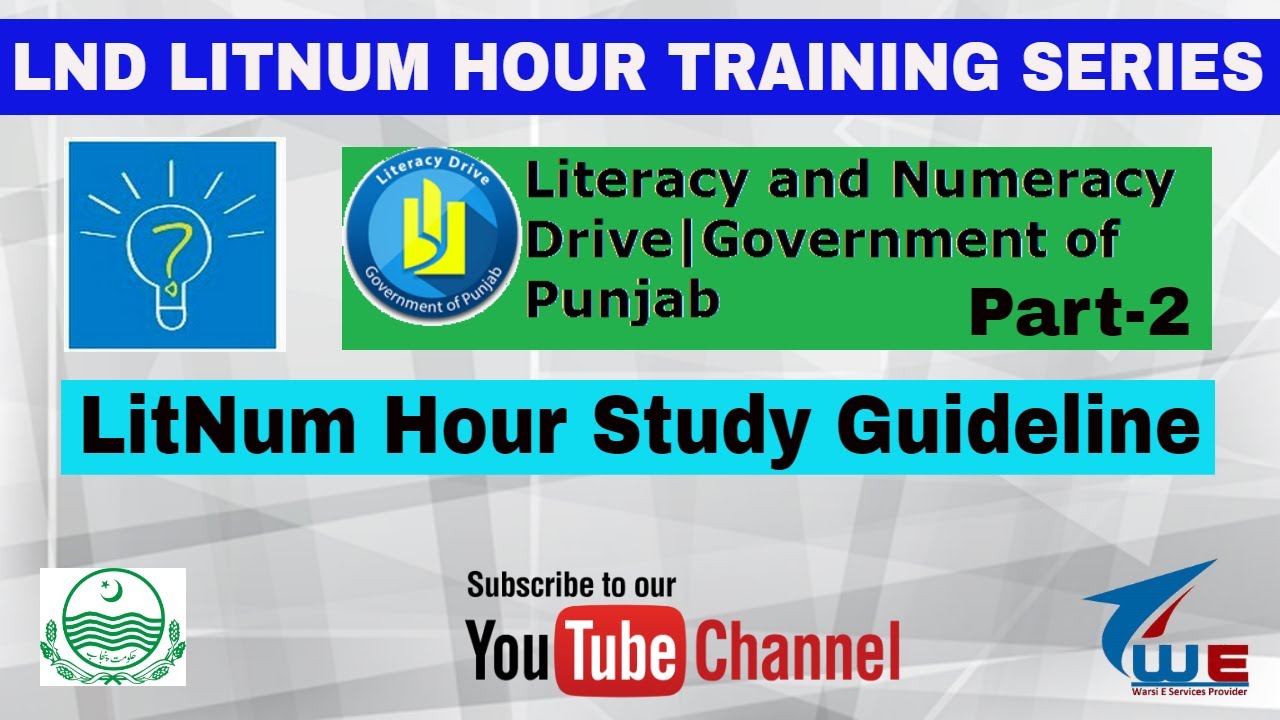 LND LiNum Hour Routine | How to Study in LitNum hour - Part 2