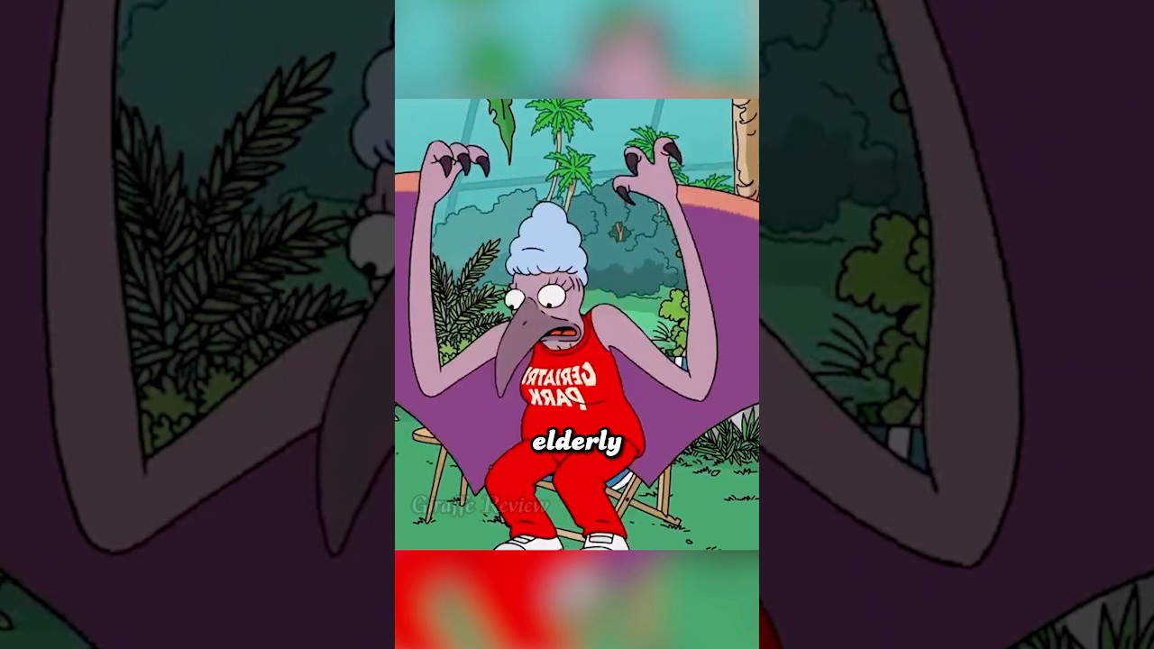 Capitalist extracted dinosaur genes to develop a potion to turn old people into dinosaurs. 