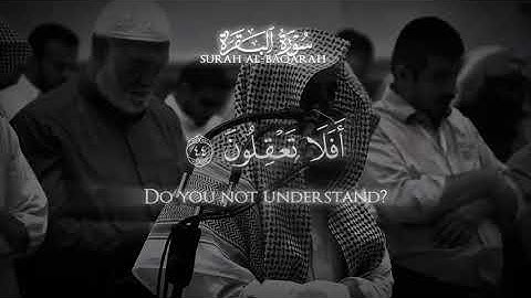 سورة البقره للقارئ الشيخ محمد اللحيدان #quran