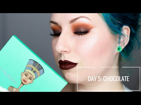 JUVIAS PLACE THE NUBIAN- DAY 5: CHOCOLATE | 1 PALETTE FOR A WEEK