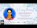 Mary kuriakose ii funeral service  bliss4ucochin