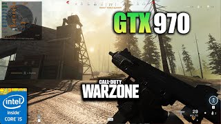 GTX 970 | COD Warzone New Update ft i5 3470 in 2021